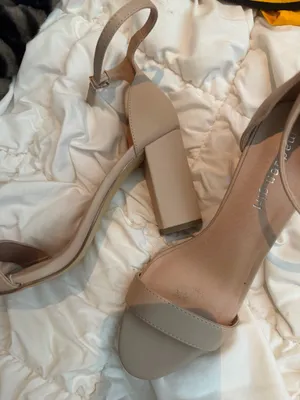 Madden Girl Blush-Tan Ankle Strap Heels thumbnail 4