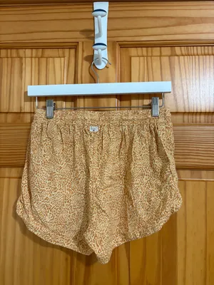 Billabong Size Small Orange and Yellow High-Rise Summer Shorts thumbnail 2