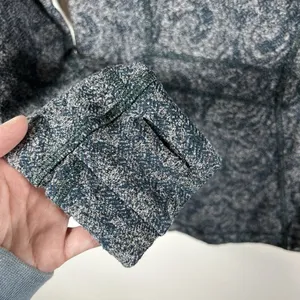 lululemon athletica Define Jacket Brushed‎ Herringbone Gray Blue Alberta size 6 thumbnail 13