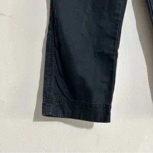 Free People Boyfriend Chino Utility Pants Black Size 6 thumbnail 2