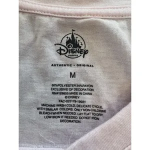 Walt Disney World Parks Pink Purple Sequin Mickey Mouse Short Sleeve Shirt Sz Sm thumbnail 7