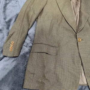 Lubiam Blazer Sports Coat Jacket Men's 50R Wool/Silk Plaid‎ Made In Italy thumbnail 2