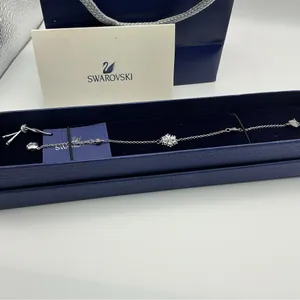 Swarovski NWT Crystal Bracelet Magnetic Closure with Box, COA & Bag thumbnail 2