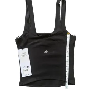 Alo Yoga Black Precision Tank + High-Waist Airlift Legging Set Sz S NWT $202 thumbnail 8