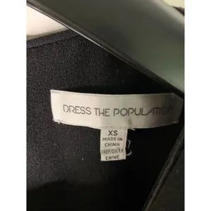 Dress the Population dress black women's size XS thumbnail 3
