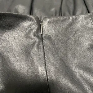 Rebecca Taylor Womens Faux Leather Skater Skirt,Black 6 thumbnail 3