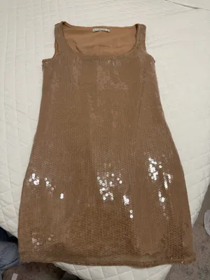 Abercrombie Square Neck Sequin Dress thumbnail 1