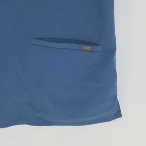 Figs Women's Casma Three-Pocket Scrub Top Size Small Blue V Neck Hospital Office thumbnail 8