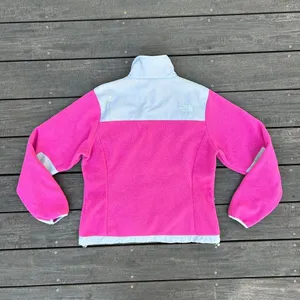 Hot Pink The North Face Fleece Denali Fleece Jacket Zip Up Jacket thumbnail 4