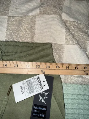Ed Hardy Women Dragon Dagger Fleece Cargo Pants Small EHW8203-6 Olive Green thumbnail 7