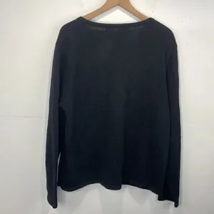 Classic Elements Woman Holiday Sweater Black Cardigan size 20-22W Vintage thumbnail 7