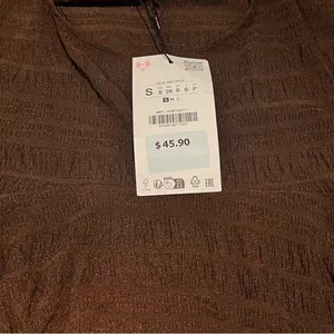 Zara Brown Women's Top thumbnail 2