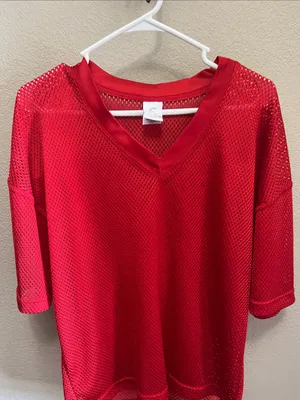 Women's Red Mesh V thumbnail 5