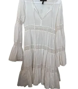 BCBG Sheer Swim CoverUp Dress thumbnail 3