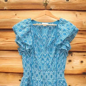 Shoshanna Zona Eyelet Midi Dress thumbnail 6