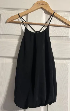SAKI Silver Going Out Top Black Size M thumbnail 1