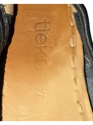 Tieks By Gavrieli Matte Black Leather Ballet Flats 7 Foldable Slip On Shoes thumbnail 5