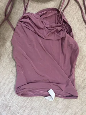Alo yoga standout cowl tank size small thumbnail 2
