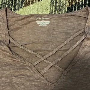 Lane Bryant Long Sleeve Pink Top thumbnail 4