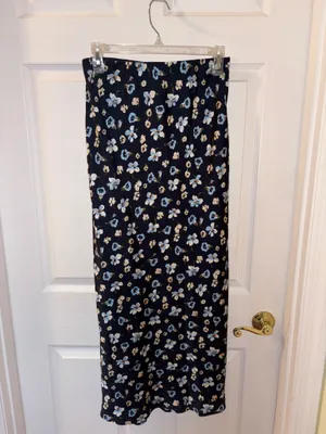 TJ Maxx Silky floral maxi skirt thumbnail 2