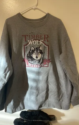 Vintage Crewneck Gray Size L thumbnail 1