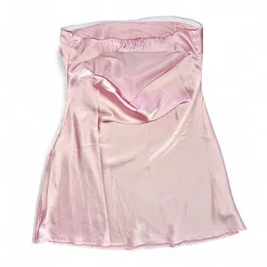 Princess Polly Pink Strapless Satin Mini Dress Size 12 Y2K Party Clubwear thumbnail 4