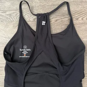 Sweaty Betty Aqua Xtra Life Performance Swimsuit S Black One Piece Racerback NWT thumbnail 8