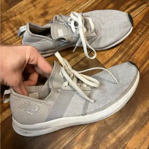 New Balance Light Gray Men's Sneakers thumbnail 1