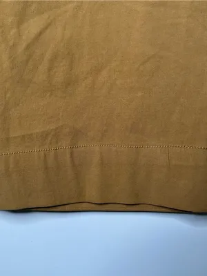 Maeve Anthropologie The Colette Linen Blend Cropped Wide Leg Pants Mustard 29 thumbnail 6