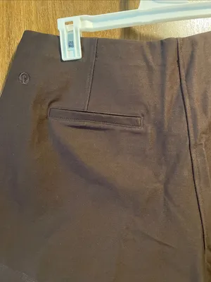 lululemon athletica High-Rise Dark Brown Tailored Shorts thumbnail 3