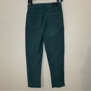 American Eagle Green Corduroy Mom Straight Jean Size 2 thumbnail 7
