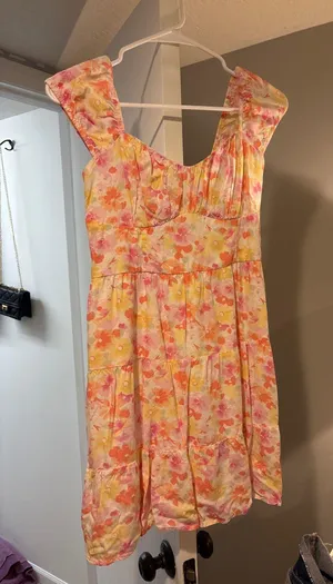 Hollister Dress Floral thumbnail 2