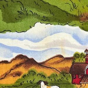 Country farm novelty handbag barn cows farmer sheep bunny rabbit scarecrow purse thumbnail 11
