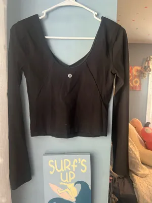 Lululemon Align Long Sleeve Crop Top thumbnail 3