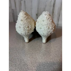 Crystal Queen Wedding Bride Shoes‎ size 42 thumbnail 2