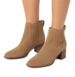 Madewell The Kat Chelsea Boot Browns Women's Size 9 thumbnail 1