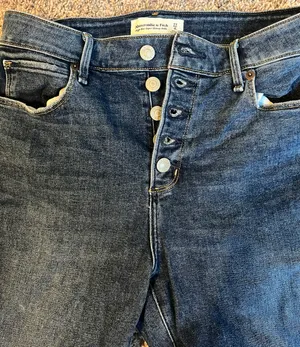 Abercrombie High Rise Super Skinny Ankle Jeans thumbnail 1