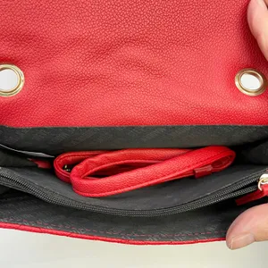 Steve‎ Madden Crossbody Bag Quilted Faux Leather Gold Chain Strap Going Out Chic thumbnail 11