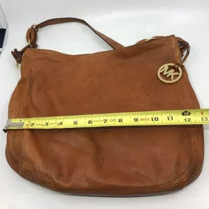 Michael Kors Brown Suede Leather Shoulder Bag thumbnail 3
