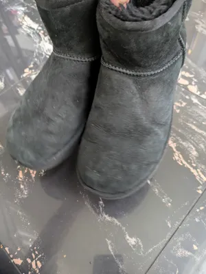 Ugg Classic Mini II Black Boots Size 6 thumbnail 3