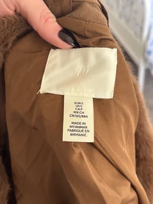 H&M Faux Fur Jacket thumbnail 4