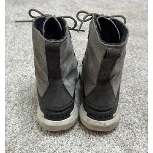 Sorel Explorer II Joan Waterproof Winter Boots Gray Suede Leather Size 8 thumbnail 4