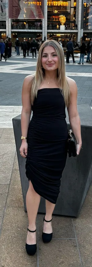 Zara black dress thumbnail 1
