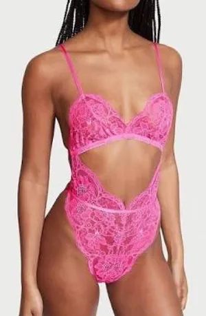 NWT Victoria’s Secret lace bodysuit thumbnail 1