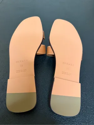 Women's Slide Sandals in Cognac Brown-38 thumbnail 5
