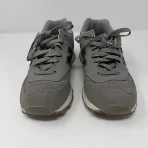 New Balance 574 Sneaker Grey Copper Metallic Women Size 7.5 thumbnail 10