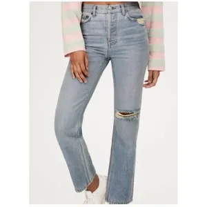 Reformation Womens Mid Rise Relaxed Jeans Size 28 Organic Cotton‎ Sustainable thumbnail 3
