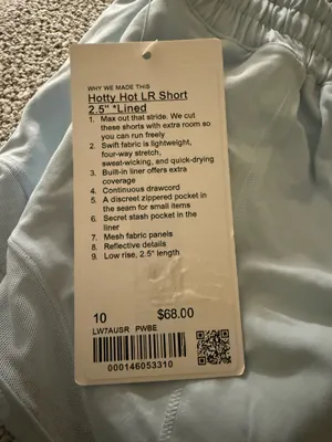Lululemon Hotty Hot LR Short 2.5" *Lined thumbnail 6