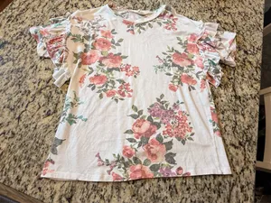 & Other Stories Floral top thumbnail 1