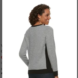 Croft & Barrow Textured Extra Cozy Cardigan Sz S thumbnail 2